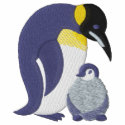 Mommy and Baby Penguin embroidered shirts by silly_strings Mommy and Baby Penguin embroidered shirts