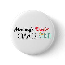 Mommy's Devil, Gammie's Angel buttons
