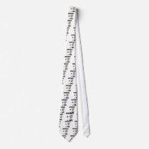 Mommy + beer = me baby t-shirt neck tie