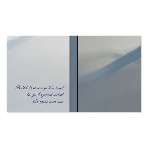 Mommy Calling Business Card - Template (back side)