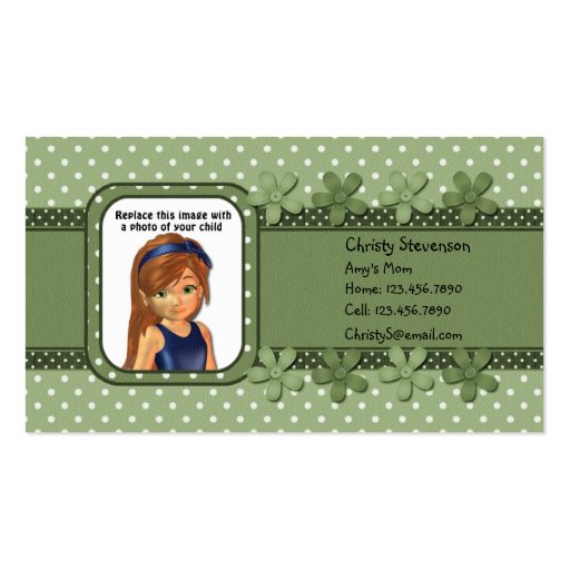 Mommy Calling Card Business Card