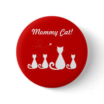 Mommy Cat With Kittens buttons