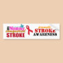 Mommy Conquered Stroke Bumper Sticker