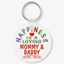 Mommy & Daddy Happiness keychains by TLArnold5 Mommy & Daddy Happiness keychains