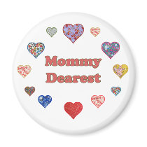 Mommy Dearest Refrigerator Magnets