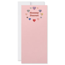 Mommy Dearest Customized Rack Card