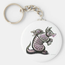 Mommy Dillo Keychain