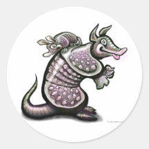 Mommy Dillo Sticker