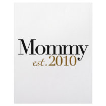 Mommy Est 2010 Letterhead Design