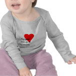 Mommy  Heart Onesie Tee Shirt