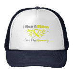 Mommy - I Wear A Yellow Ribbon Military Support Hat