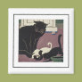 Mommy Kat and Kittens Magnets