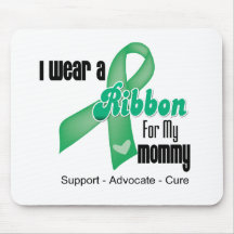 Mommy - Liver Cancer Ribbon Mouse Pad