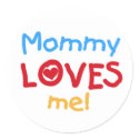 Mommy Loves Me stickers