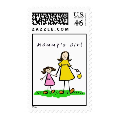 Mommy & Me (Brunette) Stamp by donnabellas