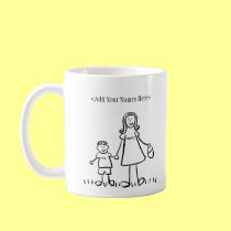 Mommy & Me Mug (Customize Names) mugs