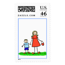 Mommy & Me Stamp (Blond with No Title) by donnabellas Mommy & Me Stamp (Blond with No Title)