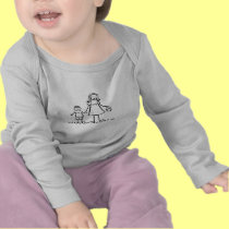 Mommy & Me T-Shirt (Drawing with No Title)