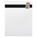 Mommy N Baby Bear in Stroller Custom Letterhead