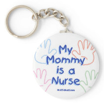 Mommy Nurse Hands Keychain