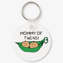 Mommy of Twin Pod keychains by Scrappintwins Mommy of Twin Pod keychains