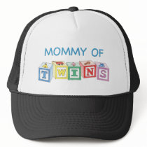 Mommy of Twins Blocks hats by Scrappintwins Mommy of Twins Blocks hats