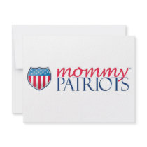 Mommy Patriots invitations