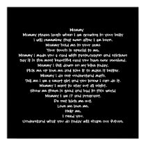 Mommy poem posters by mrsrnj Mommy poem posters