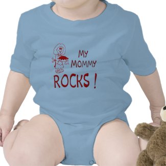 Mommy Rocks ! (red) shirt