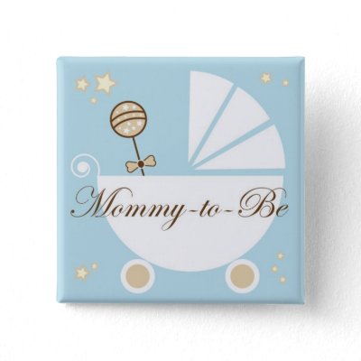 Custom Baby Shower Mommy to Be Pin!