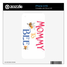 Mommy to Be Tech Skins Skins For iPhone 4S