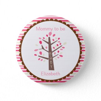 Mommy To Be Tree Button zazzle_button