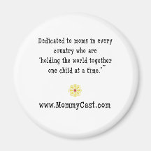 MommyCast Magnet