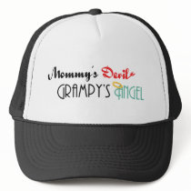 Mommy's Devil, Grampy's Angel Mesh Hats