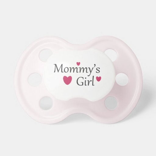 Mommys Girl Pacifier Zazzle