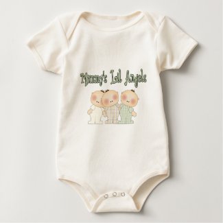 MOMMYS LIL ANGELS triplets shirt