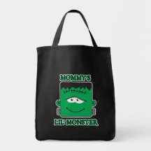 Mommy's Lil' Monster Canvas Bag