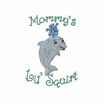 Mommy's Lil' Squirt embroidered shirts by ZazzleEmbroidery Mommy's Lil' Squirt embroidered shirts