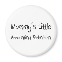 Mommy's Little Accounting Technician magnets