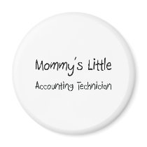 Mommy's Little Accounting Technician magnets