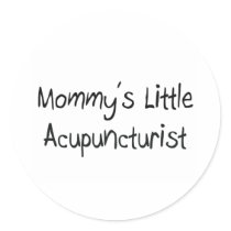 Mommy's Little Acupuncturist stickers