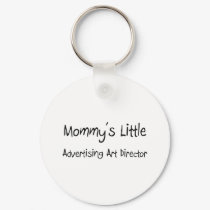 Mommy's Little Advertising Art Director keychains by tshirtshirts Mommy's Little Advertising Art Director keychains