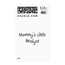 Mommy's Little Analyst postage by tshirtshirts Mommy's Little Analyst postage