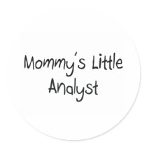 Mommy's Little Analyst stickers