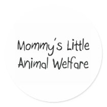 Mommy's Little Animal Welfare stickers