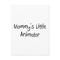 Mommy's Little Animator Post Cards