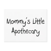 Mommy's Little Apothecary postcards by tshirtshirts Mommy's Little Apothecary postcards