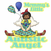 Mommys Little Autistic Angel African American photo sculptures by doonidesigns Mommys Little Autistic Angel African American photo sculptures