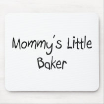 Mommy's Little Baker mousepads