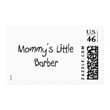 Mommy's Little Barber Stamp